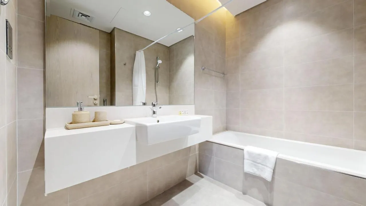 District One - Aesthetic One Bed With Lagoon View Dubai Emirados Árabes Unidos