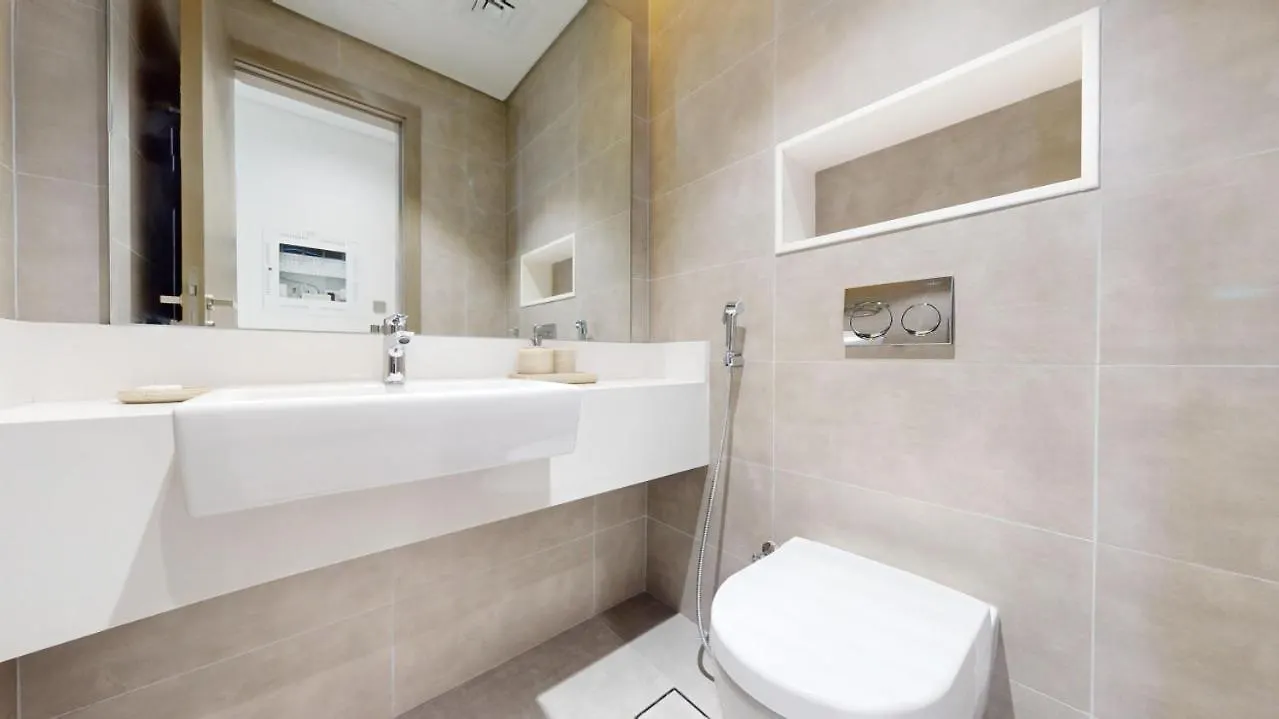 District One - Aesthetic One Bed With Lagoon View Dubai Apartment