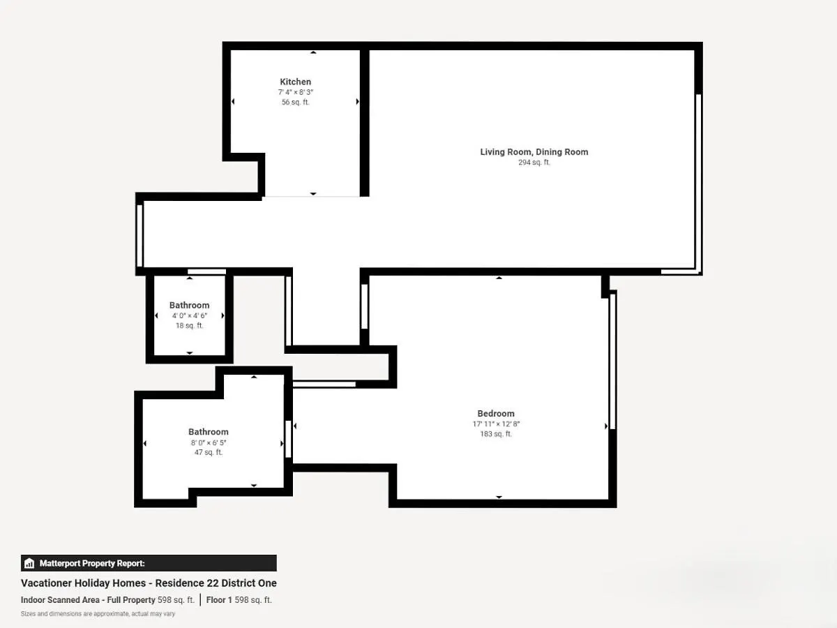 District One - Aesthetic One Bed With Lagoon View Dubai 0*,  United Arab Emirates
